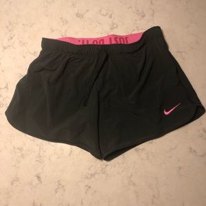 Nike shorts with spandex. Size S.